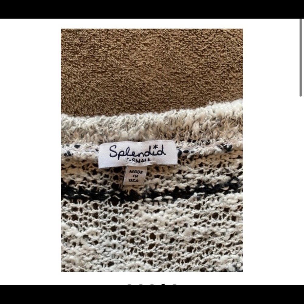 Splendid Striped Sweater - Picture 5 of 5